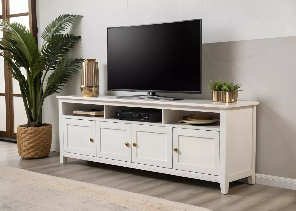 Jak wybrać szafkę pod telewizor? Wymiary, bezpieczeństwo, styl i praktyczne przykłady